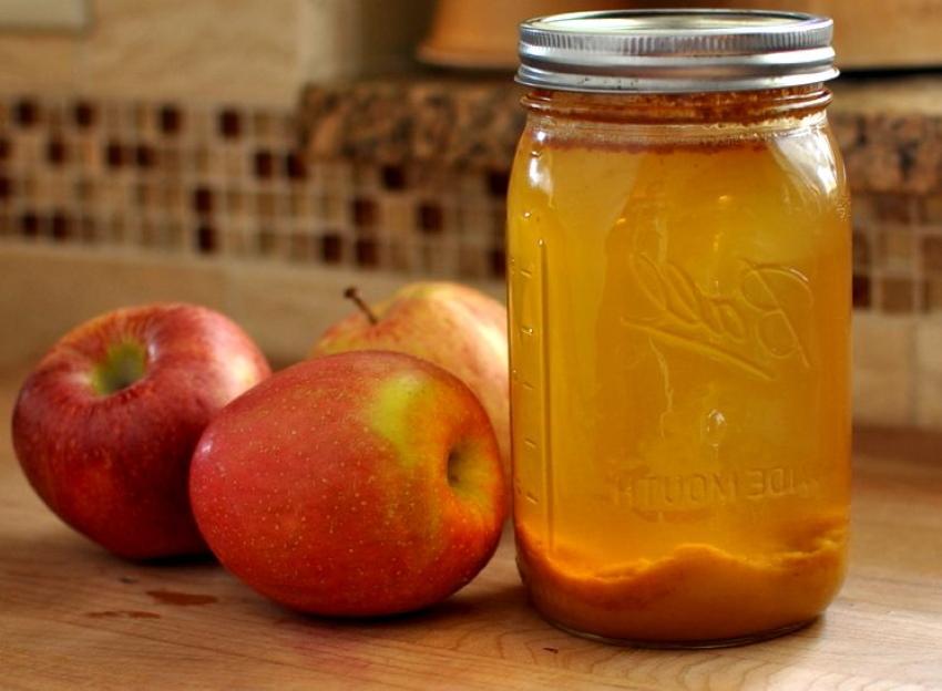 cómo hacer vinagre de sidra de manzana en casa