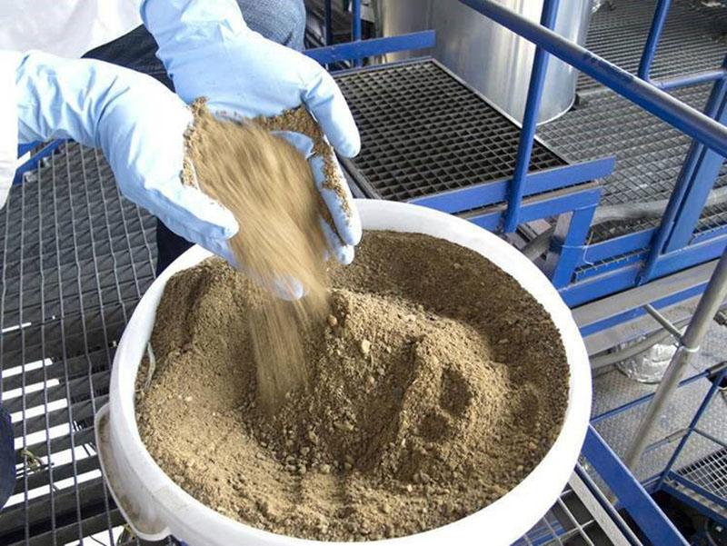 production industrielle de farine d'os