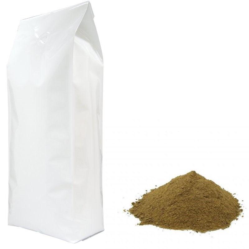 stockage de farine de poisson dans des sacs en papier
