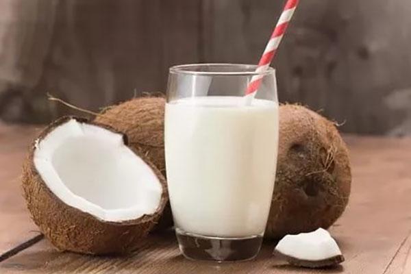 la leche de coco no es buena para todos