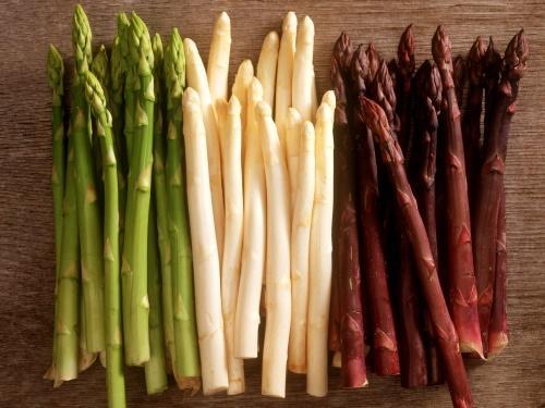 sortes d'asperges