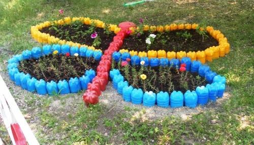 parterre de bouteilles