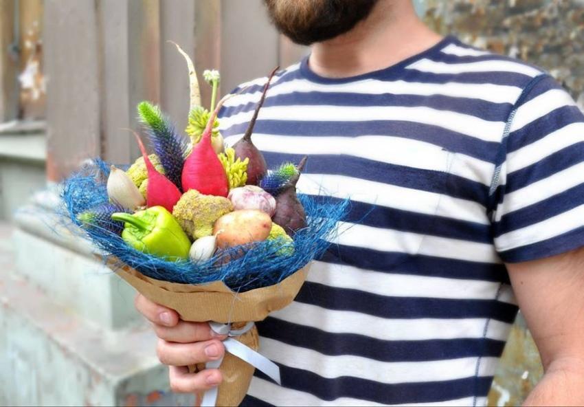 un bouquet de légumes