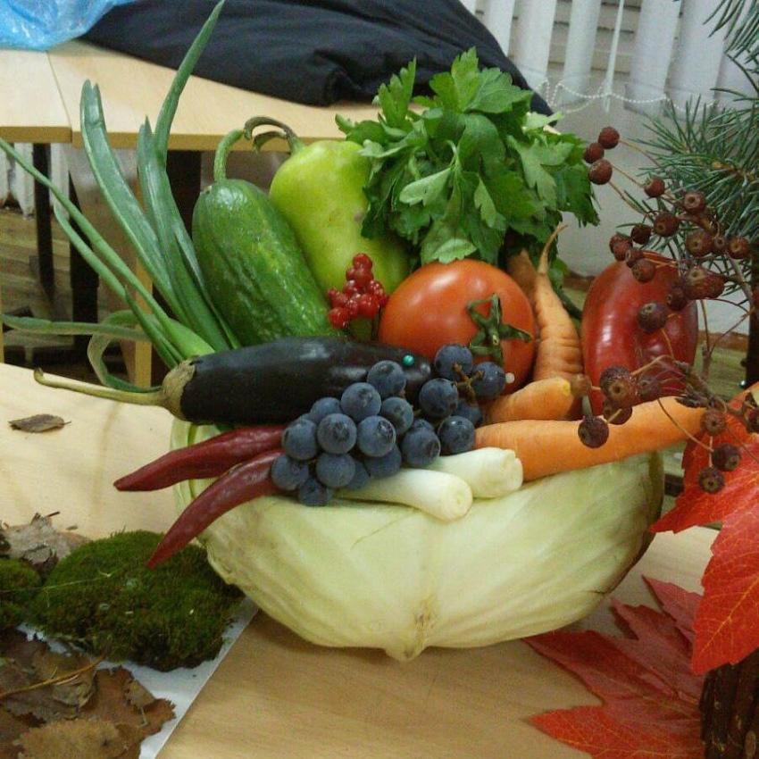 comment faire une composition de légumes