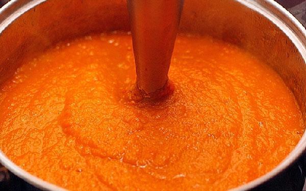 faire cuire des carottes hachées