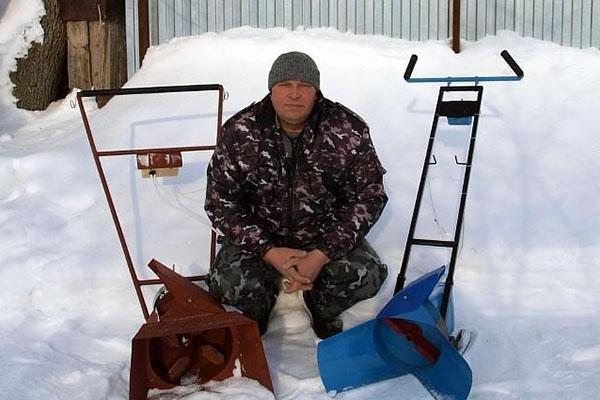 soplador de nieve rotativo