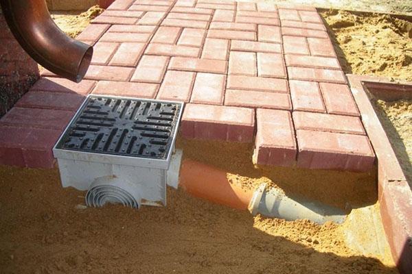 masquage de drainage