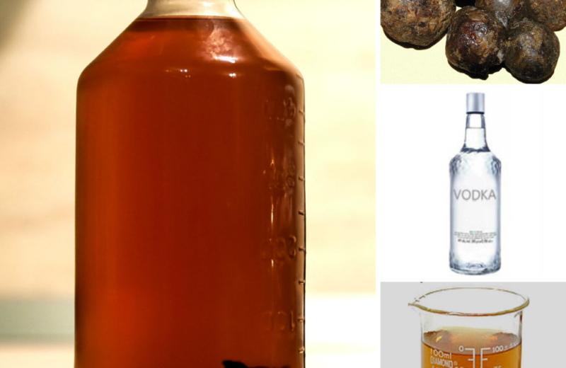 tintura de vodka propóleo
