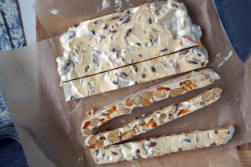 turrón casero