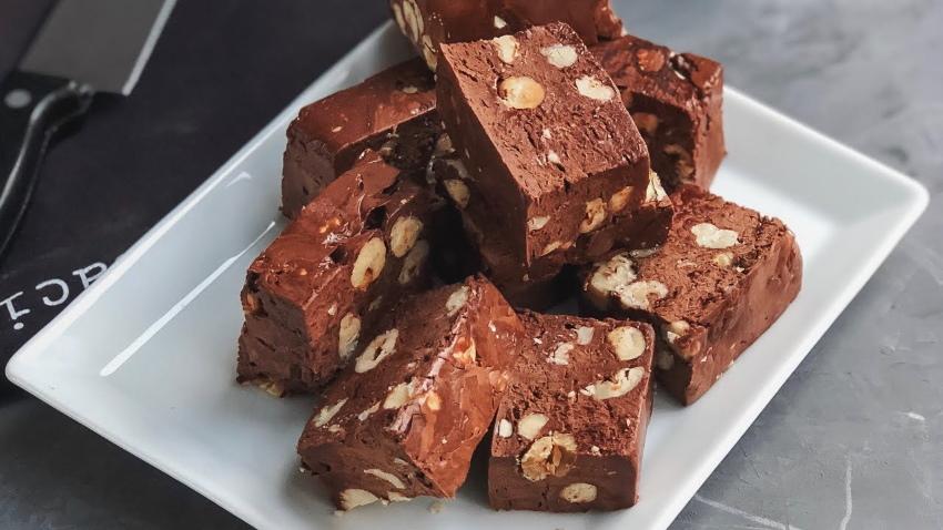 turrón de chocolate