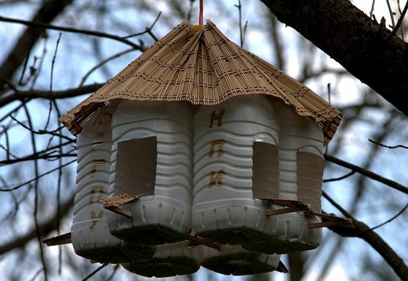 elección del material para la casa del pájaro