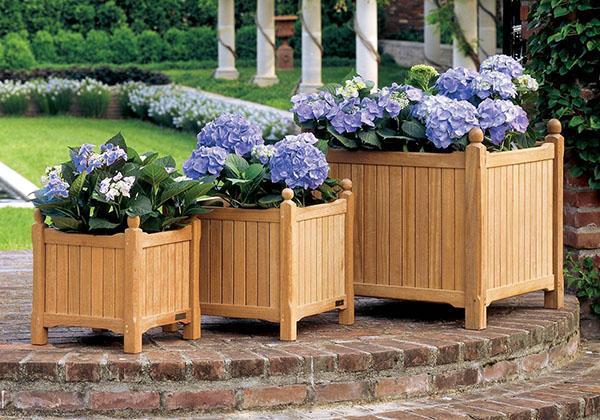 pots de fleurs décoratifs extérieurs