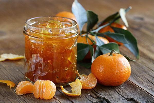 mermelada de mandarina para el invierno