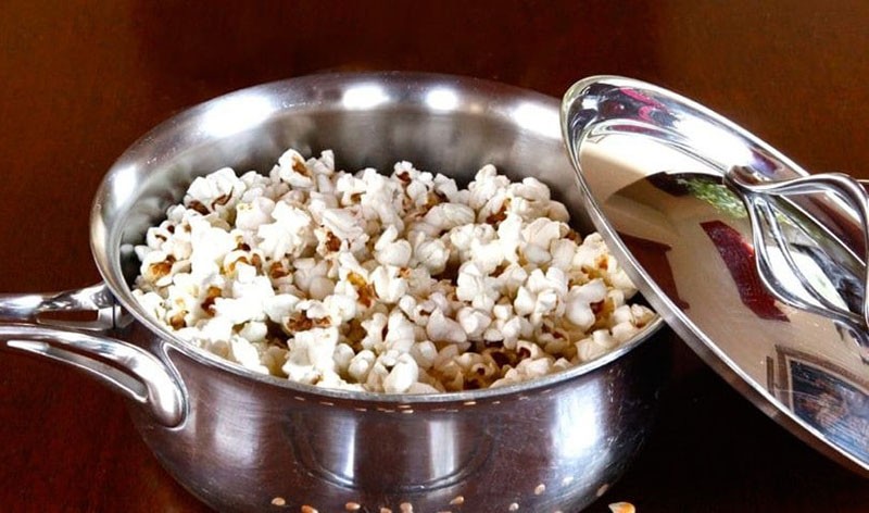 deliciosas palomitas de maíz