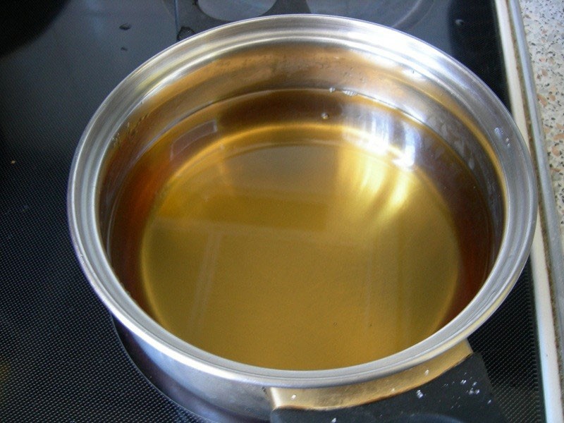 preparación de jarabe