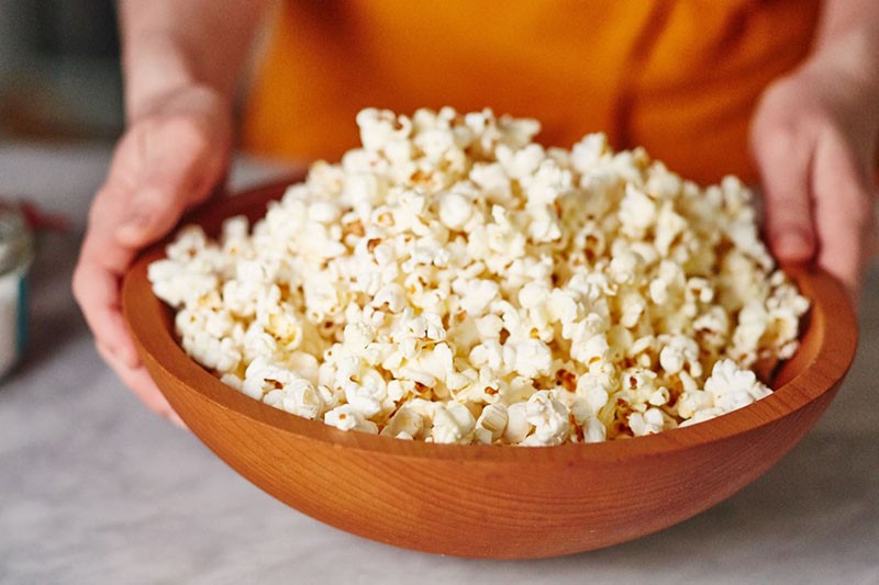 cómo hacer palomitas de maíz