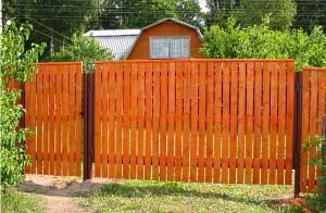 valla de madera
