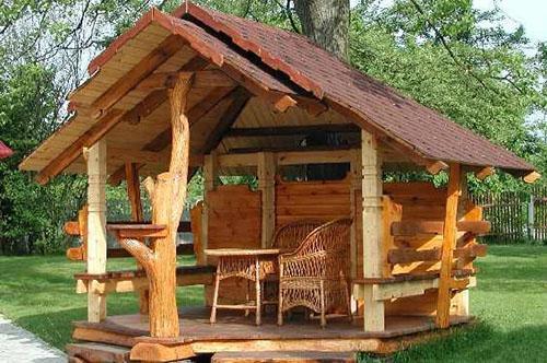 gazebo en bois