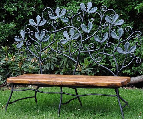 banc original pour la terrasse