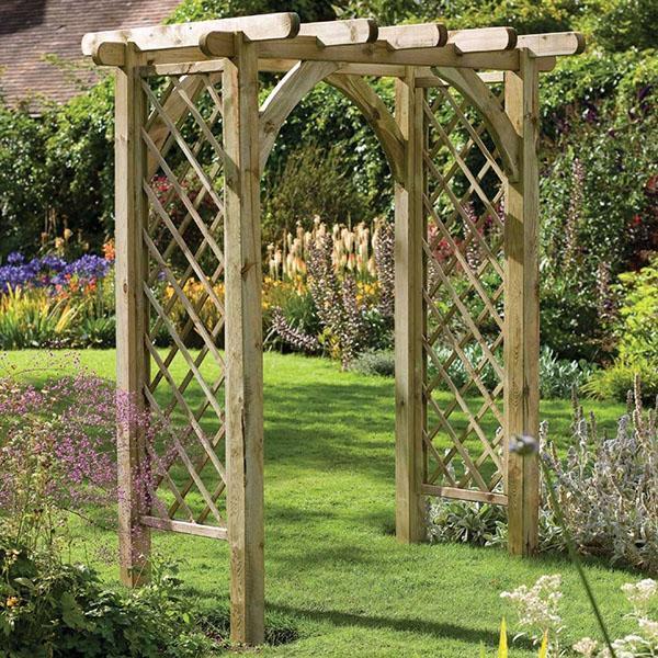 support vertical en bois