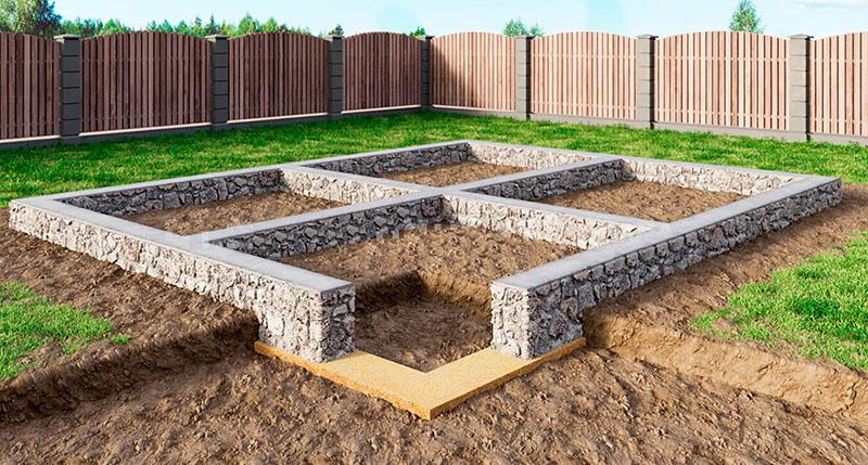 base de tira para la casa