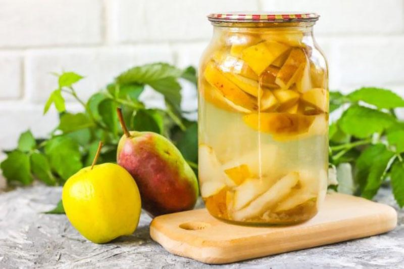 comment faire cuire la compote de pommes et poires