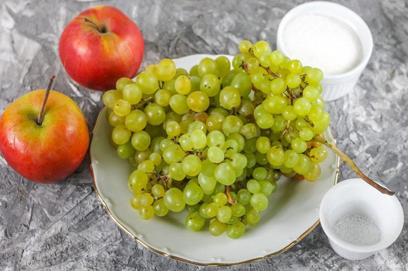 ingrédients pour compote