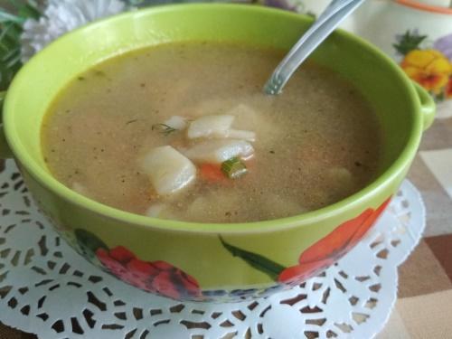 Sopa de alcachofas de Jerusalén