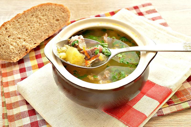 cómo cocinar sopa de cerdo y guisantes