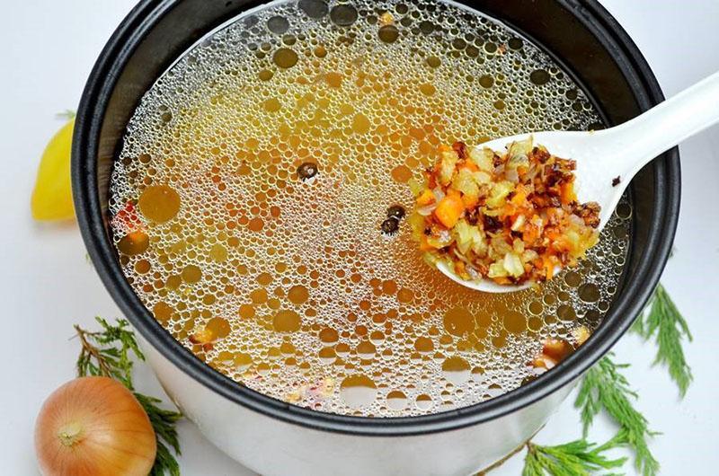 faire cuire la soupe aux pois
