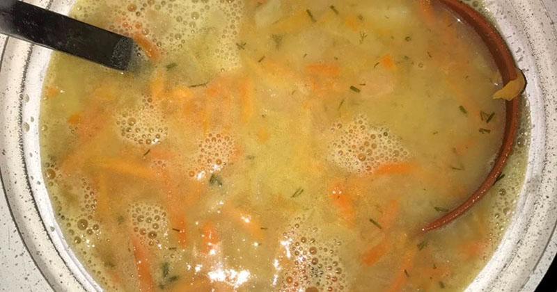 faire bouillir la soupe aux pois