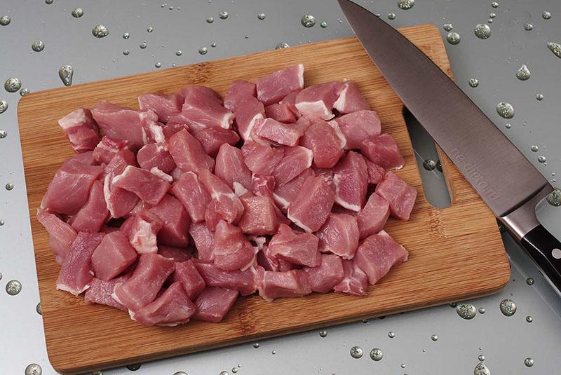 picar la carne