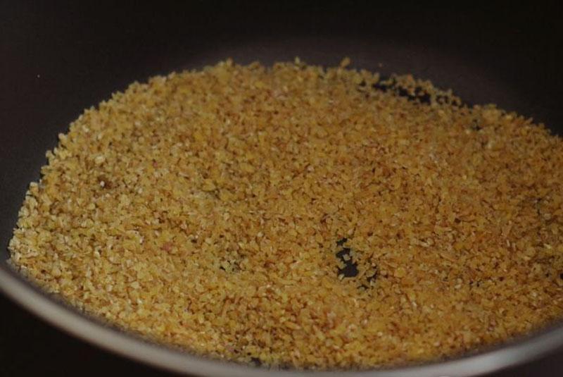 freír el cereal