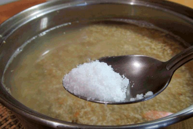 hervir cereales fritos