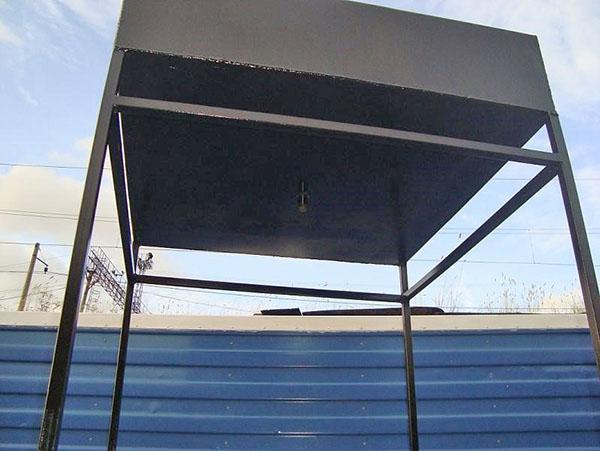 réservoir de douche en acier au carbone