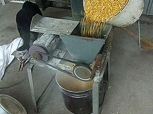 moulin à grain fait maison