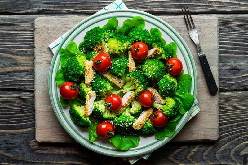 ensalada de brócoli