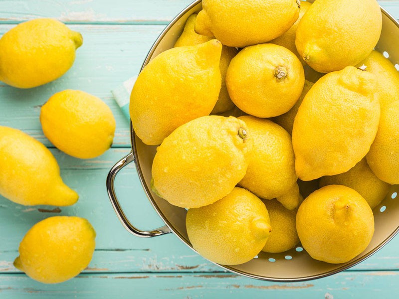 preparar limones para secar