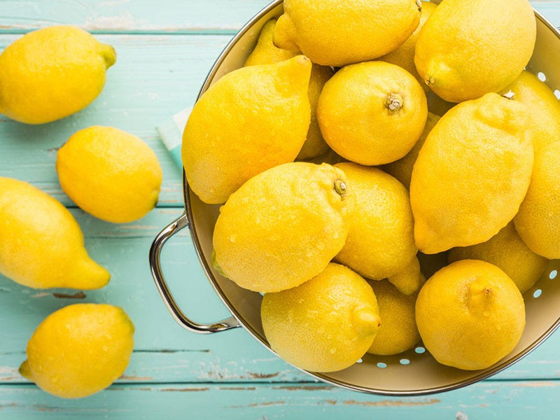 préparer les citrons pour le séchage