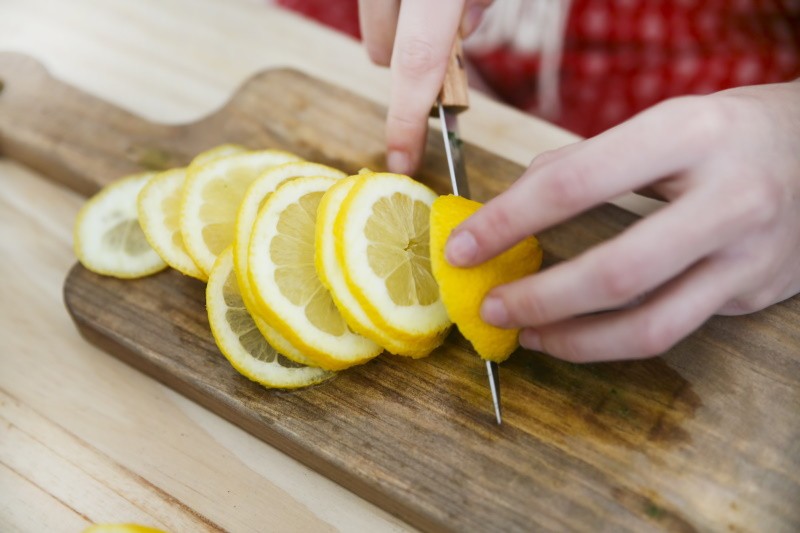 tranchage de citron