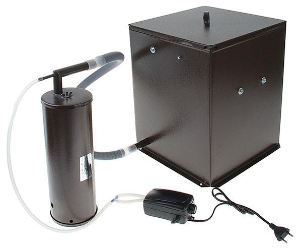 fumoir fumé à froid en acier inoxydable
