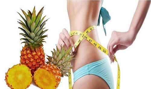 L'ananas frais a une faible teneur en calories