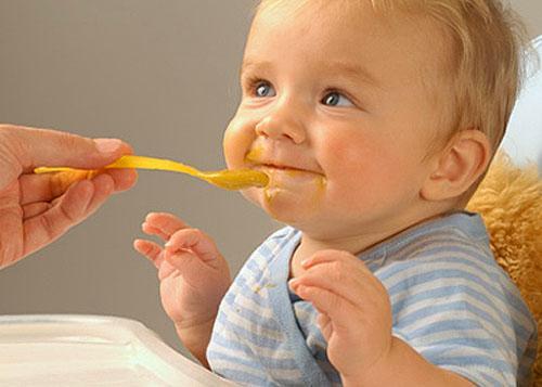 Les bébés reçoivent également de la purée de citrouille