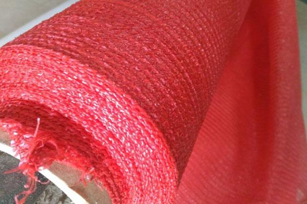 malla de sombreado rojo
