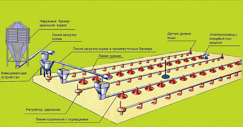 diagrama de cableado del alimentador