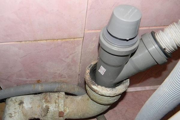 installation correcte de la vanne d'air