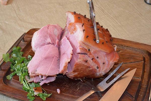jamón de buena calidad
