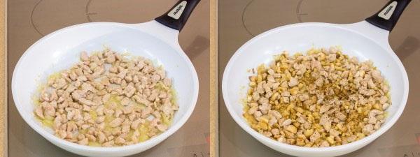estofado de carne con patas de champiñones