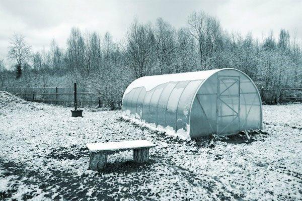 préparer une serre pour l'hiver