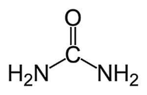 fórmula química de la urea